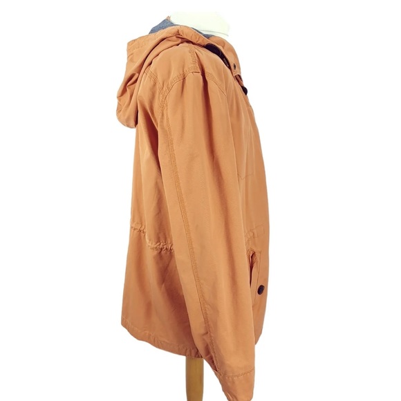 Mens Levis 
Orange Long Sleeve Coat 
Sz XL 
100% Cotton - Picture 3 of 6